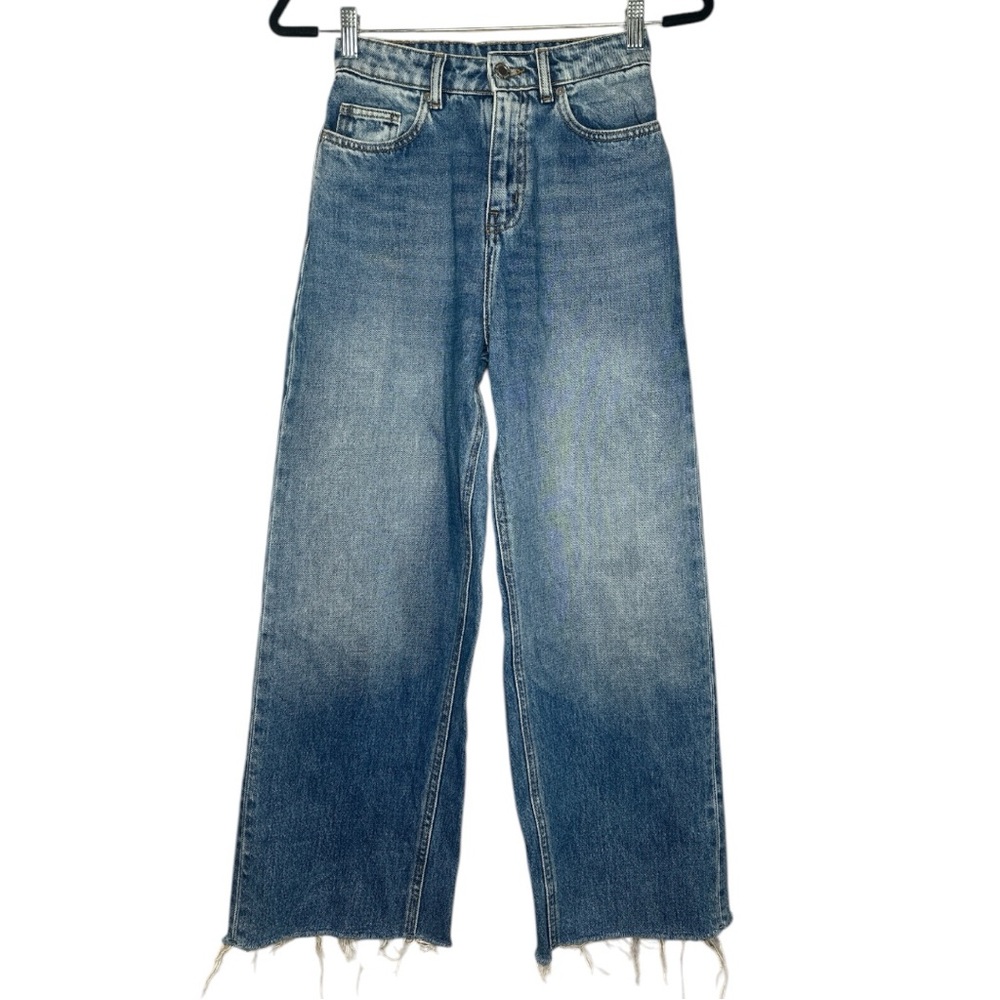 Frank and Oak Nina Wide Leg Jeans Size 25